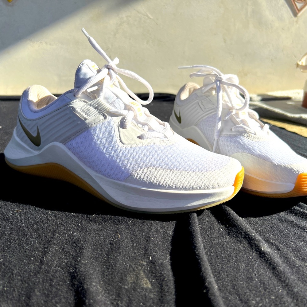 White Nike Runners